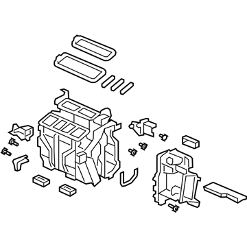 Honda 79106-TA0-W21 Heater Sub-Assy.