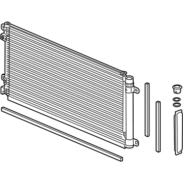 Honda 80100-TBC-A01 Condenser Assy