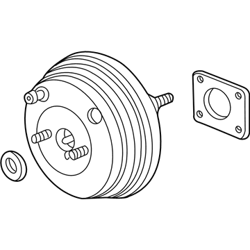 2003 Honda Civic Brake Booster - 01469-S5B-A50