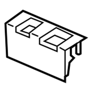 Honda 83404-T2F-A01ZA Box Garn(2 Holes)