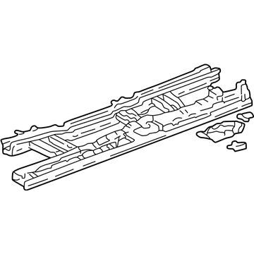 Honda 65110-S0X-A52ZZ Frame, R. FR. Floor