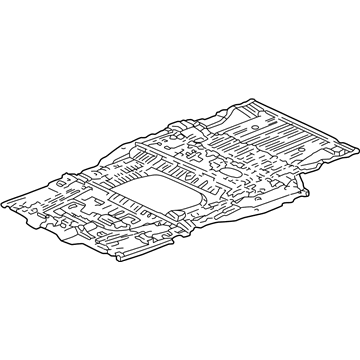 1999 Honda Odyssey Floor Pan - 65111-S0X-A00ZZ