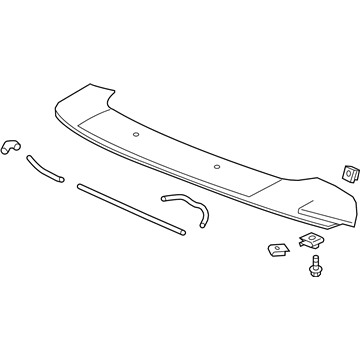 Honda CR-V Spoiler - 74901-TLA-A02ZF