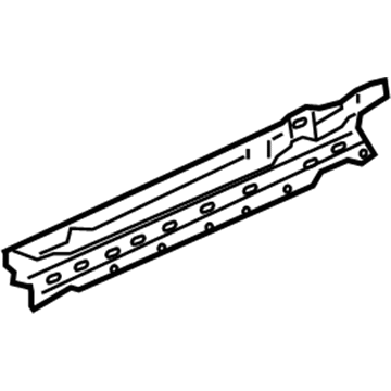 Honda 63220-S5P-A00ZZ Reinforcement, R. Side Sill