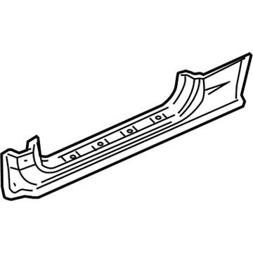 Honda 04641-S5P-415ZZ Panel, L. Side Sill