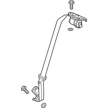 Honda Clarity Fuel Cell Seat Belt - 04823-TRT-A01ZA