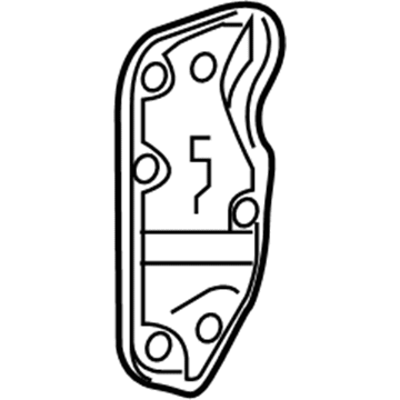 Honda 72862-THR-A01 Seal, L. Slide Door Hole (B)(Aux)