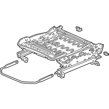 Honda 81536-S5A-A01 Frame, L. FR. Seat Cushion