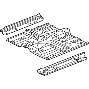 Honda 65100-SDN-A10ZZ Floor, FR.