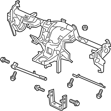 Honda 61300-T0G-A00ZZ Beam Comp,Steering Ha