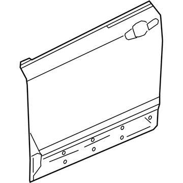 Honda 67151-TLA-A00ZZ Skin, L. FR. Door