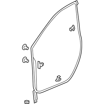 Honda CR-V Weather Strip - 72310-TLA-A01