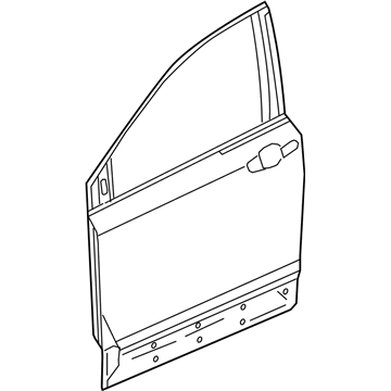 Honda 67050-TLA-A10ZZ Panel, L. FR. Door