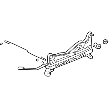 Honda 81270-S0X-A01 Adjuster, R. Slide (Inner)