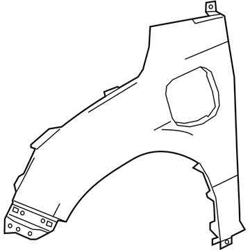 Honda 60211-TRV-A90ZZ Panel Right, Front (Dot)