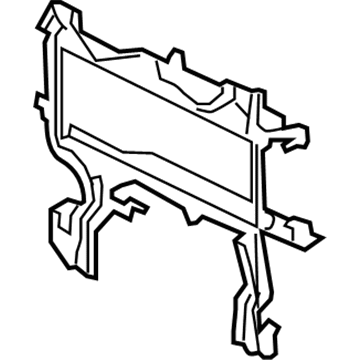 Honda 1J420-RMX-030 Frame, Heat Sink