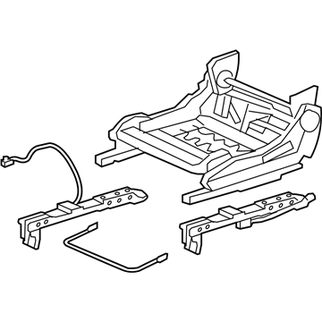 Honda 81136-SCV-L01 Frame, R. FR. Seat Cushion