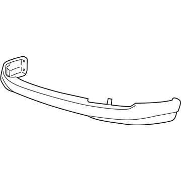 Honda 08F01-SDN-190A Spoiler, Front Underbody (Desert Mist Metallic)