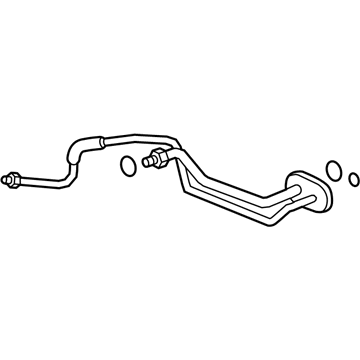 Honda 80320-TS9-A02 Pipe Assembly Aircon