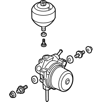 Honda 57300-TR2-A01 Power Unit, Brake