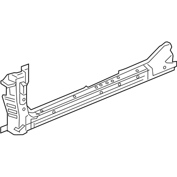 Honda 63620-TGG-305ZZ Reinforcement, L. Side Sill