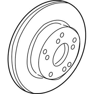 Honda 45251-T2G-A00 Disk, Front Brake (16