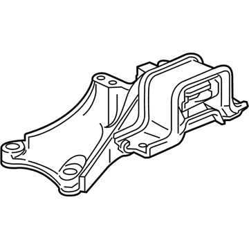 Honda 50850-T5R-913 Mounting Rubber Assembly, Transmission