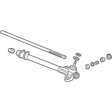 1996 Honda Civic Steering Gear Box - 53040-S04-A01