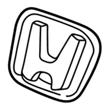 Honda 08F20-S03-00001 Emblem, Front "H"