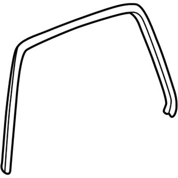 1998 Honda CR-V Door Seal - 72815-S10-003ZA