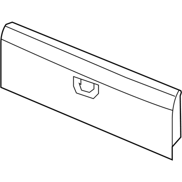 Honda 68100-T6Z-A91ZZ TAILGATE COMP(DOT)