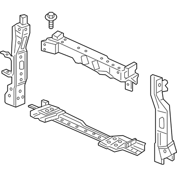 2021 Honda HR-V Radiator Support - 60400-T7W-A50ZZ