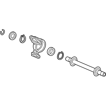 2017 Honda HR-V Axle Shaft - 44500-T7J-H90