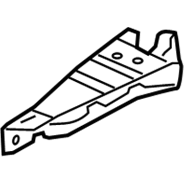 Honda 60713-S6A-E01ZZ Extension, L. FR. Wheelhouse (Upper)