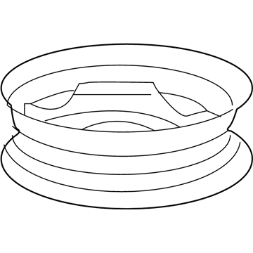 Honda 42700-T7W-A52 Wheel, Disk 16X4T