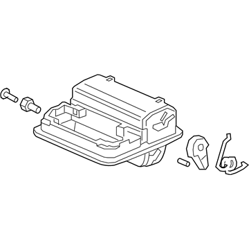 Honda 83250-SDA-A02ZD Console, Roof *G50L*