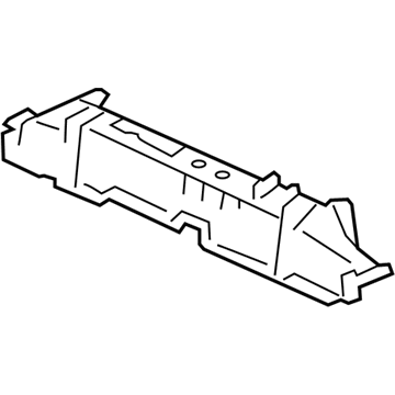 Honda 65700-T1W-A00ZZ Crossmember Comp,Mid Floor