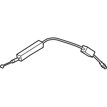 Honda 72133-TVA-A01 Cable, Front Door Lock