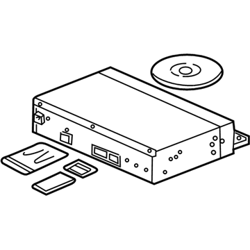 Honda 39540-S9V-405 Navigation Unit (DVD) (Pioneer)