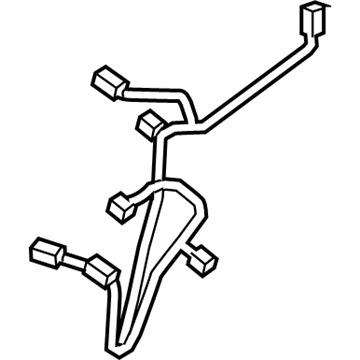 Honda 32753-TLA-A20 Wire Harness, R. RR. Door