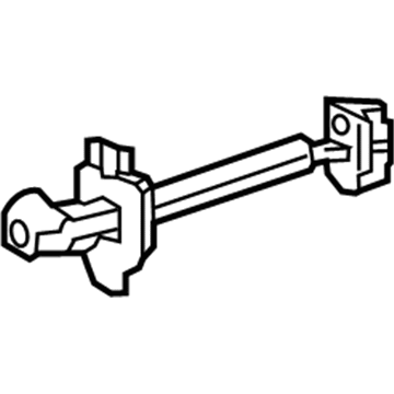 Honda 72840-TLA-A01 Checker, Rear Door