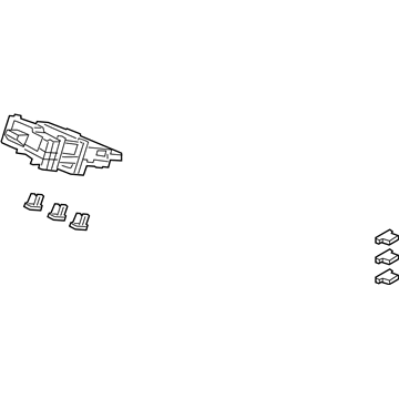 2018 Honda Odyssey Fuse Box - 38200-THR-A12