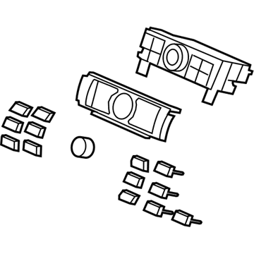 Honda Pilot Blower Control Switches - 79500-SZA-A01ZA