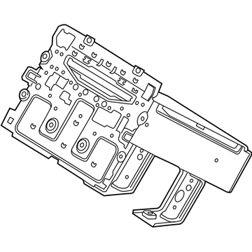 Honda 39171-TR3-A31 Audio Unit Assy., Base (Alpine)