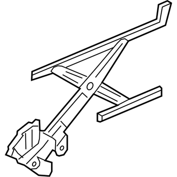 2015 Honda Civic Window Regulator - 72211-TS8-A21