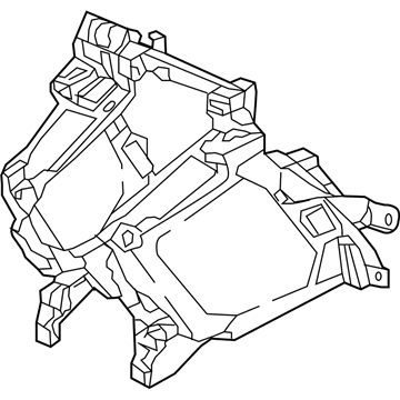 Honda 77295-TLA-A01 Bracket, Center (Lower)