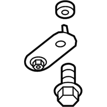 Honda 82848-T5R-A01 Stay, L. Guide