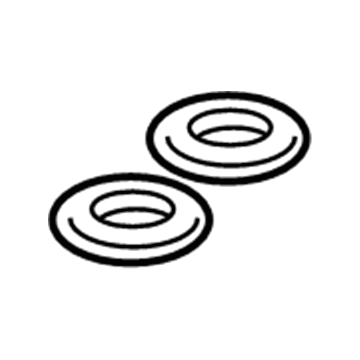 Honda 17233-P13-000 Rubber, Resonator Seal