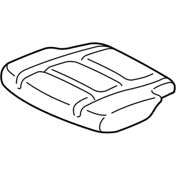 Honda 81332-S9V-A02 Pad, R. Middle Seat Cushion