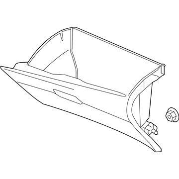 2020 Honda Fit Glove Box - 77500-T5R-A11ZA